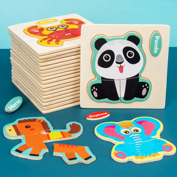 Puzzle Wooden Jigsaw Toys Wholesale (10)