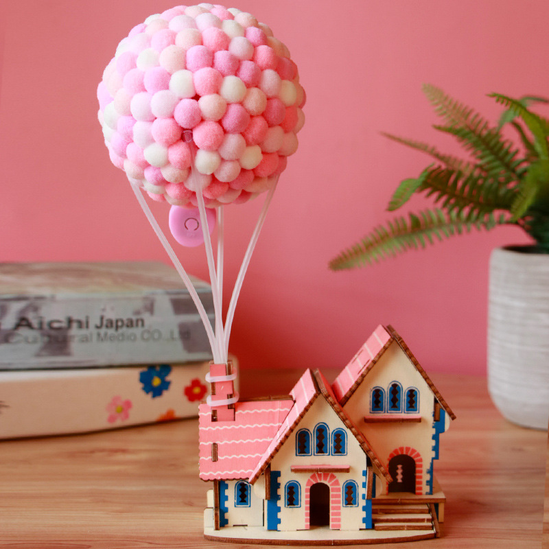 Wooden house building blocks educational toys (10)